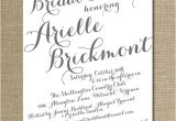 Handwritten Bridal Shower Invitations Modern Script Bridal Shower Invitation Gray White