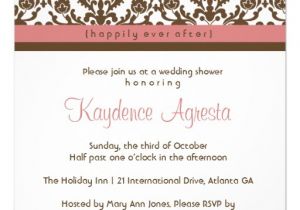 Happily Ever after Bridal Shower Invitations Happily Ever after Wedding Shower Invitation 5 25" Square