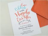 Happily Ever after Party Invitations Rehearsal Dinner Invitation Happily Ever after by Invitedtoo
