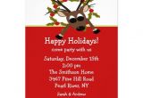 Happy Holidays Party Invitation Wacky Reindeer Happy Holiday Party Invitation 5 Quot X 7