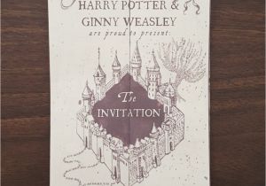 Harry Potter Birthday Invitation Template Harry Potter Invitations Template Wedding Birthday
