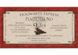 Harry Potter Birthday Invitation Template Hogwarts Harry Potter Printable Invitation by Catsmeowddesigns