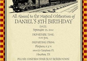 Harry Potter Birthday Invitations Printable Free Printable Harry Potter themed Party Invitation by