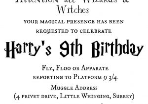 Harry Potter Birthday Invites Free Printables Tattered and Inked Harry Potter Party Free Printables and
