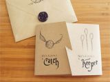 Harry Potter Bridal Shower Invitations Quidditch Inspired Invites for A Harry Potter themed
