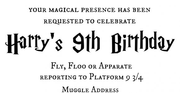 Harry Potter Party Invitation Template Tattered and Inked Harry Potter Party Free Printables and