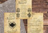 Harry Potter Wedding Invitation Template Harry Potter Wedding Invitation Diy Printable Template