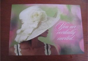Hat themed Bridal Shower Invitations Bridal Shower Invitations Bridal Shower Invitations Hat theme