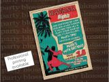 Havana Nights Party Invitation Printable 5×7 Havana Nights Cuban Invitation Corporate