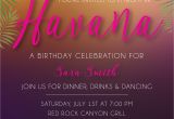 Havana Nights Party Invitation Template Havana Nights Invitation Havana Nights Party Havana