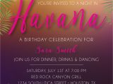 Havana Nights Party Invitation Template Havana Nights Invitation Havana Nights Party Havana