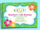 Hawaii Party Invitations 9 Best Images Of Free Printable Luau Invitations Free
