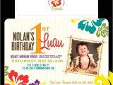 Hawaiian First Birthday Invitations 25 Best Ideas About Luau Birthday Invitations On