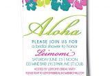 Hawaiian themed Bridal Shower Invitations Hawaiian Bridal Shower Invitation Hibiscus Wedding by