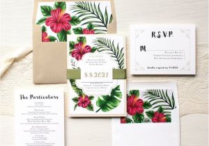 Hawaiian Wedding Invitations Styles 25 Best Ideas About Hawaiian Invitations On Pinterest