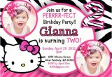 Hello Kitty 2nd Birthday Invitation Wording 2nd Birthday Invitations Ideas for Kids – Bagvania Free