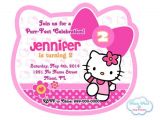 Hello Kitty 2nd Birthday Invitation Wording 36 Best Images About Hello Kitty Party On Pinterest