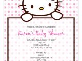 Hello Kitty Baby Shower Invitations Free Baby Shower Invitations Cute Hello Kitty Baby Shower