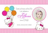 Hello Kitty Baptismal Invitation Layout Create Hello Kitty Birthday Invitations Ideas — Anouk