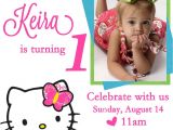 Hello Kitty Baptismal Invitation Layout Free Personalized Hello Kitty Birthday Invitations