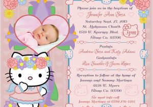 Hello Kitty Baptismal Invitation Layout Hello Kitty Baptism Invitation My Cousin S Future God
