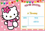 Hello Kitty Birthday Invitation Template Free Download Free Hello Kitty Invitation Templates Hello Kitty