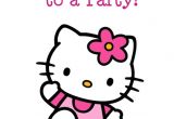 Hello Kitty Birthday Invitation Template Free Download Hello Kitty Free Printable Birthday Party Invitation
