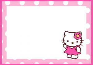 Hello Kitty Birthday Invitation Template Free Download Hello Kitty Free Printable Invitation Templates