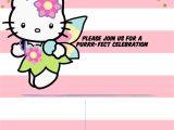 Hello Kitty Birthday Invitation Template Free Download Hello Kitty Invitation Template Portrait Mode Free