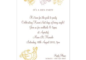 Hen Party Poems for Invites Perfect Hens Party Invitation Wording 10 for Rustic
