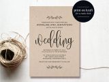 High Resolution Wedding Invitation Template Purchase This Listing to Receive 5 High Resolution Wedding