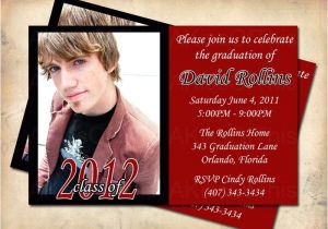 High School Graduation Party Invitation Etiquette Graduation Announcement Grad Party Invitation by Akiss This