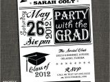 High School Graduation Party Invites High School or College Graduation Party by