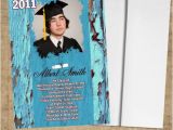 High School Graduation Photo Invitations High School Graduation Invitations Boys Printable or Prints