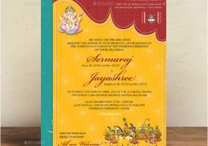 Hindu Wedding Invitation Template 35 Traditional Wedding Invitations Psd Free Premium