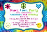 Hippie Invitations Birthday Party Hippie Party Invitations