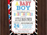 Hipster Baby Shower Invitations Baby Shower Invitation Boys Hipster Circus Black Chevron