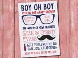 Hipster Baby Shower Invitations Hipster Baby Shower Invitation 15 Pack