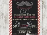 Hipster Baby Shower Invitations Hipster Boy Mustache and Bow Tie Baby Shower Invitations