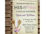 His and Hers Bridal Shower Invitations Bridal Shower Invitation His & Hers