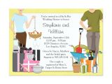 His and Hers Bridal Shower Invitations His and Hers Wedding Shower Invitation