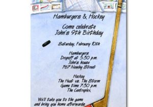 Hockey Birthday Party Invitations Templates Free 40th Birthday Ideas Hockey Birthday Invitation Templates Free