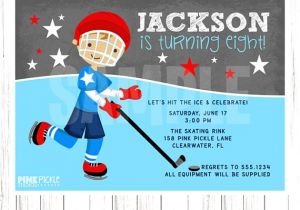 Hockey Birthday Party Invitations Templates Free 40th Birthday Ideas Hockey Birthday Invitation Templates Free