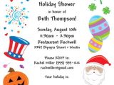 Holiday Bridal Shower Invitations Bridal Shower