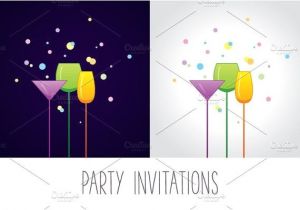 Holiday Cocktail Party Invitation Template 9 Cocktail Party Invitations Psd Eps or Ai format