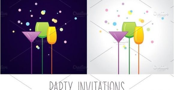 Holiday Cocktail Party Invitation Template 9 Cocktail Party Invitations Psd Eps or Ai format