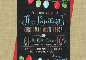 Holiday Open House Party Invitations Christmas Christmas Open House Holiday Open House Party Holiday