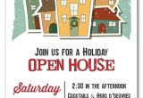 Holiday Open House Party Invitations Christmas Home for the Holidays Invitation Christmas Invitations