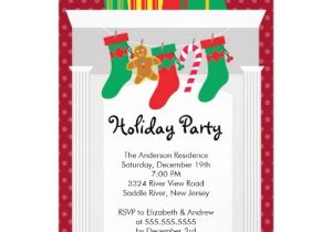 Holiday Open House Party Invitations Christmas Open House Christmas Holiday Party Invitation Zazzle