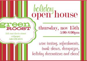 Holiday Open House Party Invitations Christmas Quotes About Open House Quotesgram